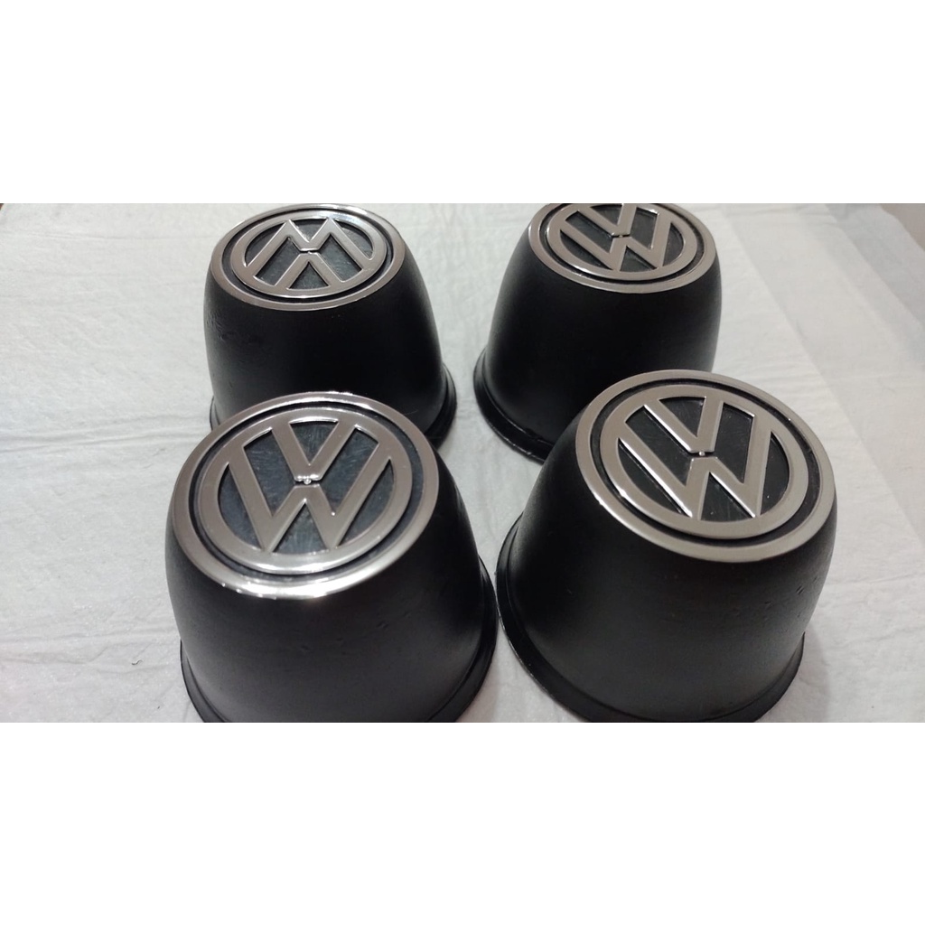 Jogo Calota Copinho Fusca Brasilia Tl Variant Kombi Gol Vw Cromado