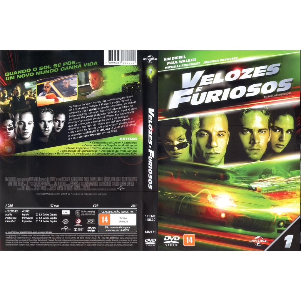 Dvd Velozes E Furiosos - Original Usado | Shopee Brasil