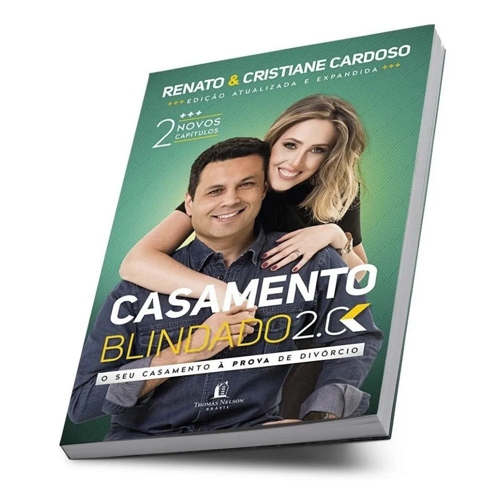 Livro Casamento Blindado 2.0 - Renato e Cristiane Cardoso Auto Ajuda Original Lacrado Cristão Casal Relacionamento