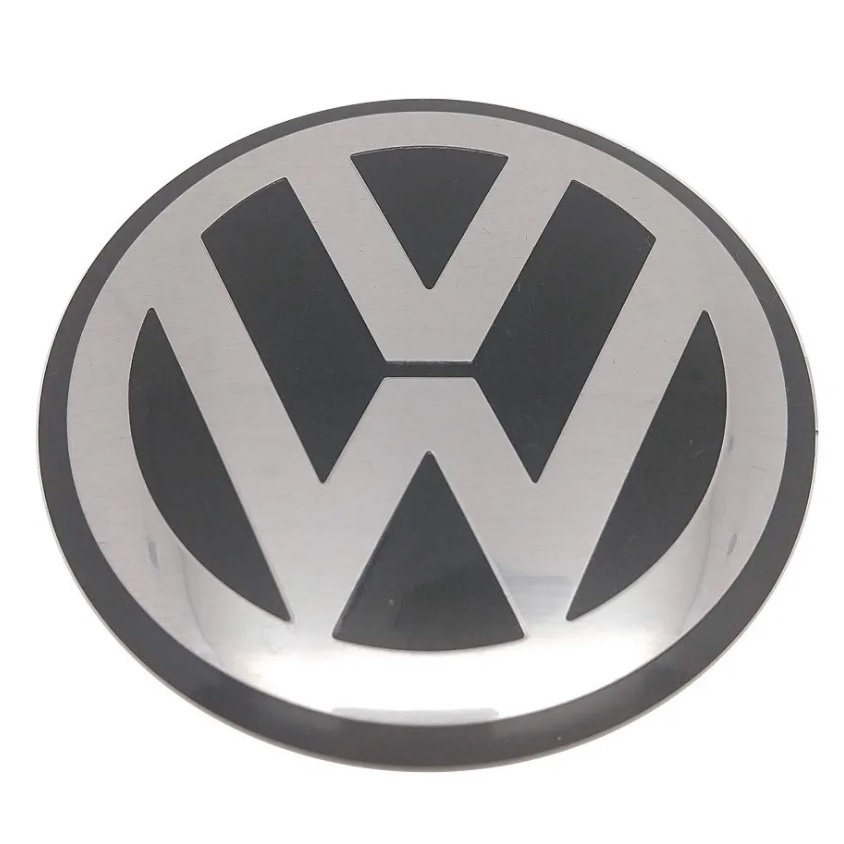 Calota Emblema De Acrílico adesivo 90mm  Golf Sapão Polo Fox - 1 unidade
