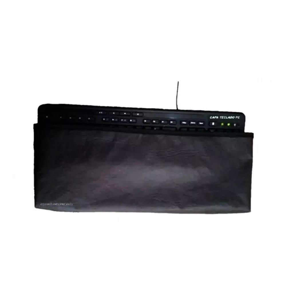 Capa Teclado Pc  Corino Impermeável Fàcil de Vestir