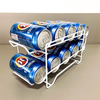 Suporte Latas Geladeira Aramado Porta Latinhas 10 Latas 350 ml Organizador Refrigerante Ce...