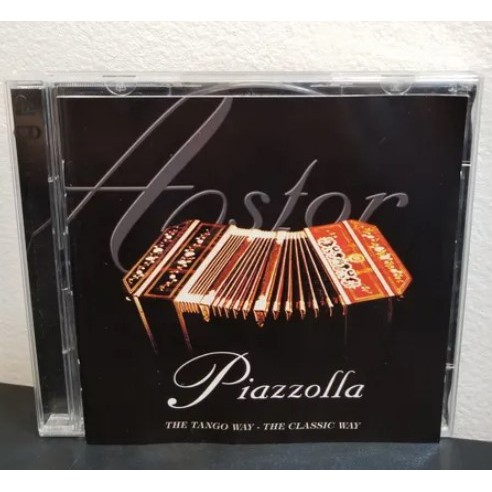 Cd Duplo Astor Piazzolla - The Tango Way The Classic Way - Jazz - Novíssimo