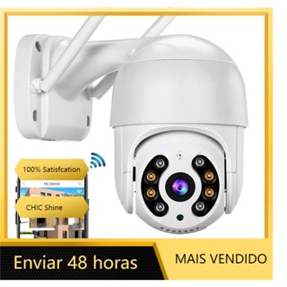 Camera Segurança Gira 320° Smart Ip Wifi Icsee  Dome Full Hd A8 em Oferta na Shopee
