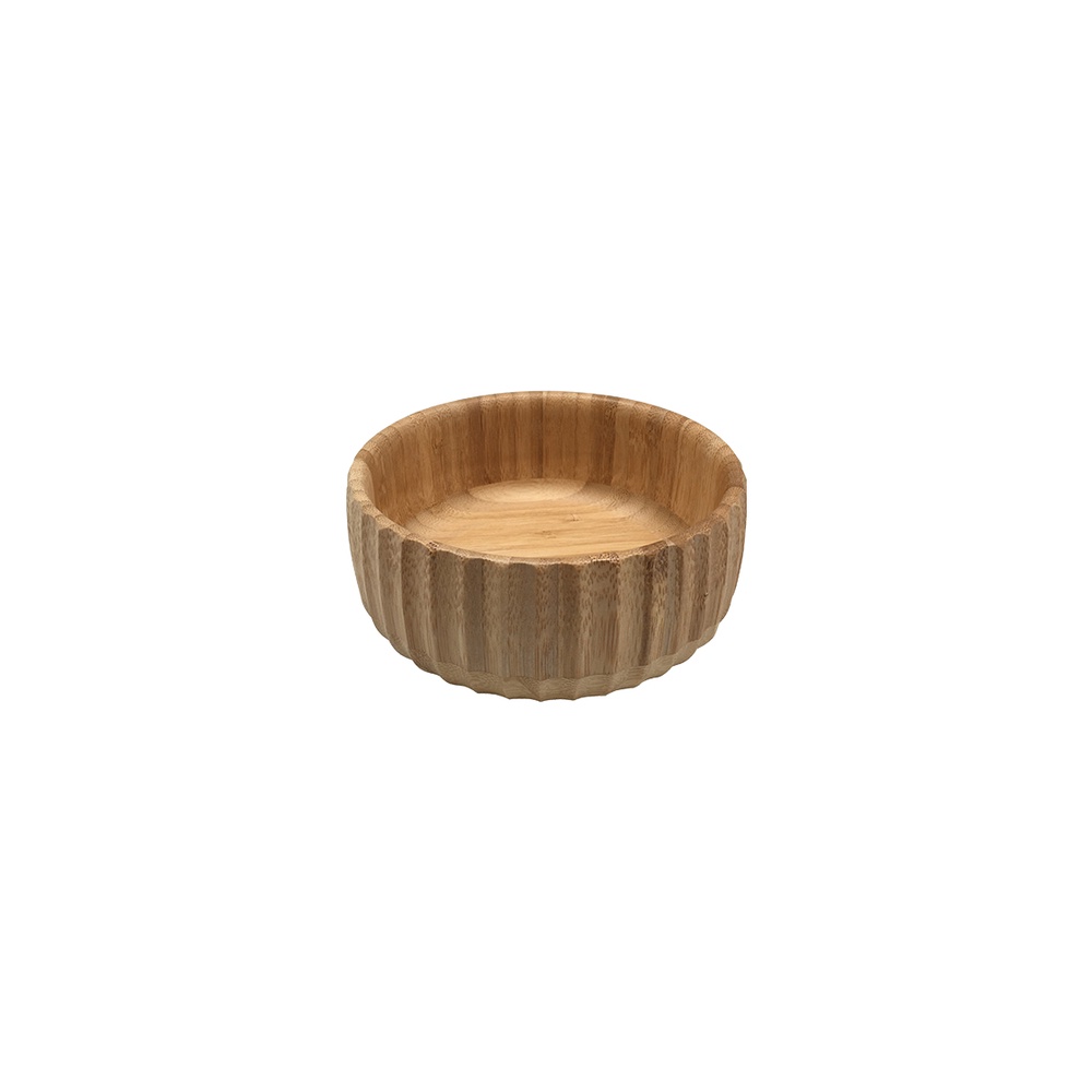 Bowl Canelado De Bambu Pequeno (15cm) - Oikos em Oferta na Shopee