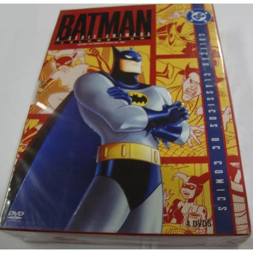 Box Original: Batman A Serie Animada Volume 1 - Novo 4 Dvds