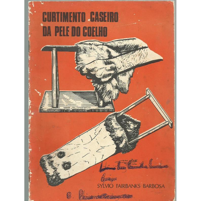 1090 Lvr- Livro 1969- Técnicas de Cunicultura De Coelho- Sylvio Fairbanks Barbosa