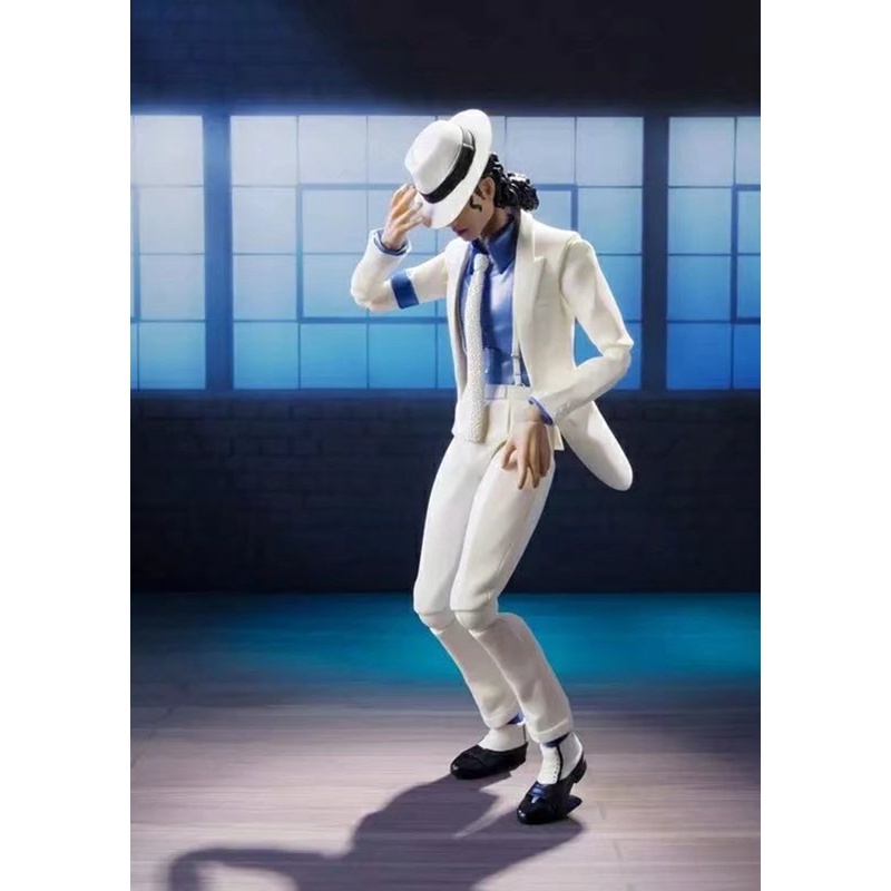 SHF Michael Jackson Figura Liso Criminal Moonwalk Ação Antigravidade Modelo Brinquedo em Oferta na Shopee