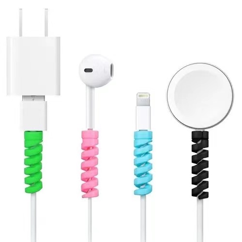 Protetor  Linha De Dados Compacta Portátil Anti Quebra-proteção de cabo em Oferta na Shopee