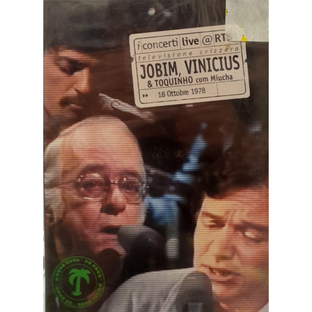 DVD-JOBIM, VINICIUS ,TOQUINHO & MIUCHA-LIVE@RTSI-LACRADO