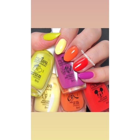 kit de Esmaltes Colorama Disney | Shopee Brasil