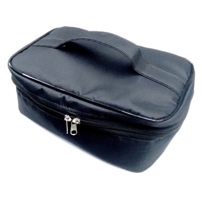 Frasqueira Porta Marmita Térmica Marmiteira c/ Porta Talher Lancheira Nacional Lona Anti impacto viagem passeio trabalho em Oferta na Shopee