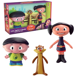 Colecao Turma Da Luna Bonecos De Vinil Articulados - Lider Brinquedos em Oferta na Shopee
