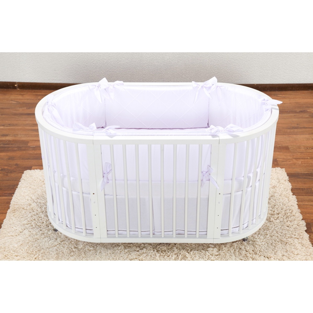 ENXOVAL BERÇO SLEEPER CRESCER FASE 1 e 2 - 10 PEÇAS