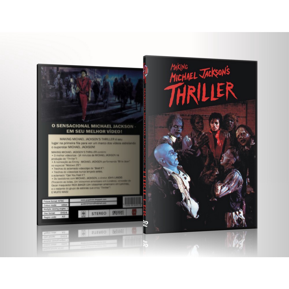 DVD Michael Jackson Thriller [Fan Made]