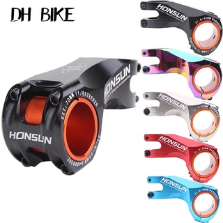 Haste Para Guidão De Bicicleta Ultraleve CNC De 31,8-35mm/70mm/HONSUN/17 Graus