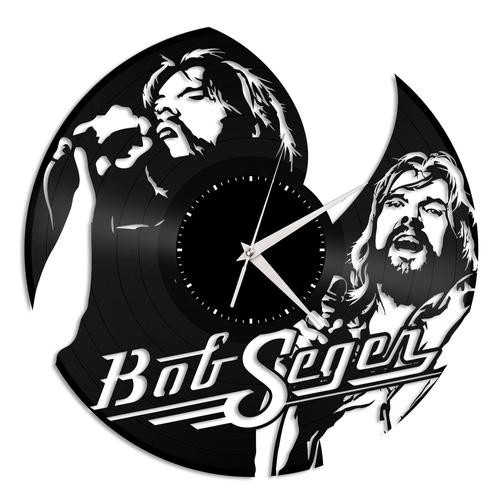 Bob Seger - Relógio Disco De Vinil Decoração