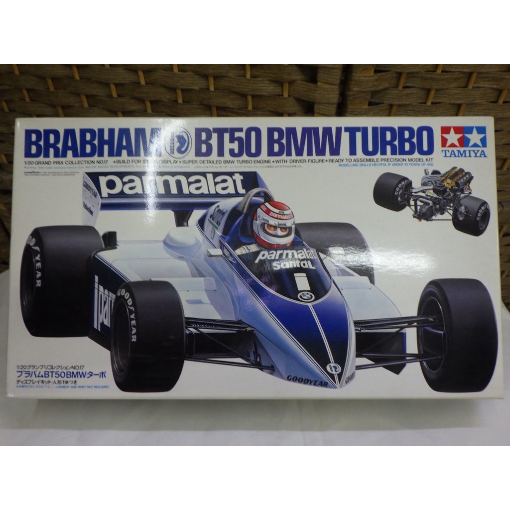 20017 1/20 Brabham BT50 BMW Turbo by Tamiya