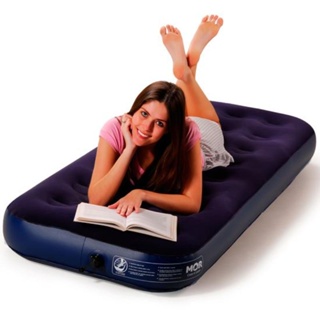 Colchão Inflável Multiuso Solteiro com Inflador Mecânico Embutido MOR em Oferta na Shopee