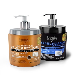 Kit Cauterização Capilar com Blindagem Biomimética 500g
