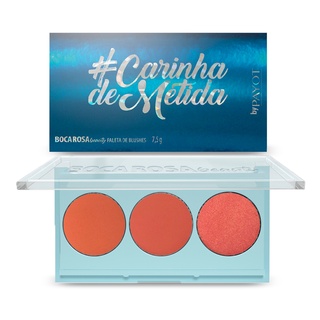 Paleta De Blush Boca Rosa #Carinhademetida