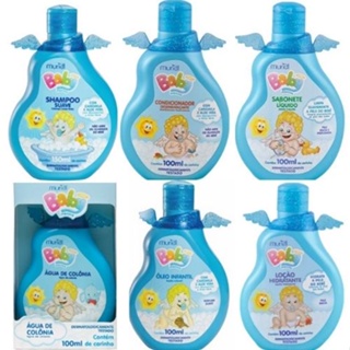 Muriel Baby Menino Hora Do Banho Kit 6 Produtos em Oferta na Shopee