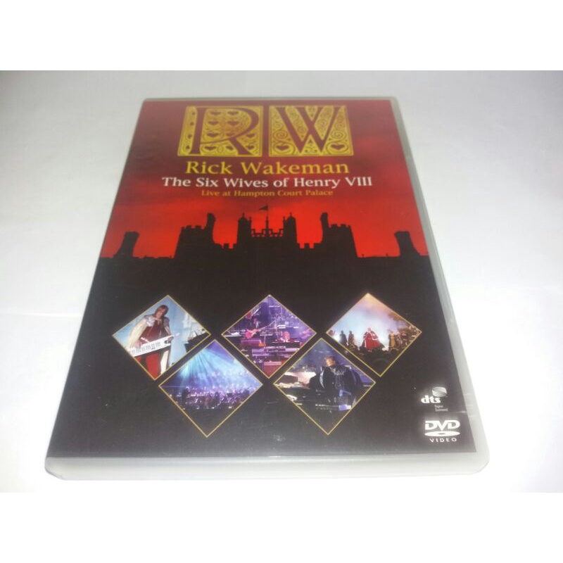 Dvd - Rick Wakeman - The Six Wives of Henry VIII - Live 2009 - Yes - Encarte