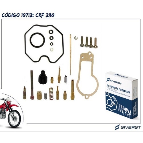 Reparo Carburador Crf 230