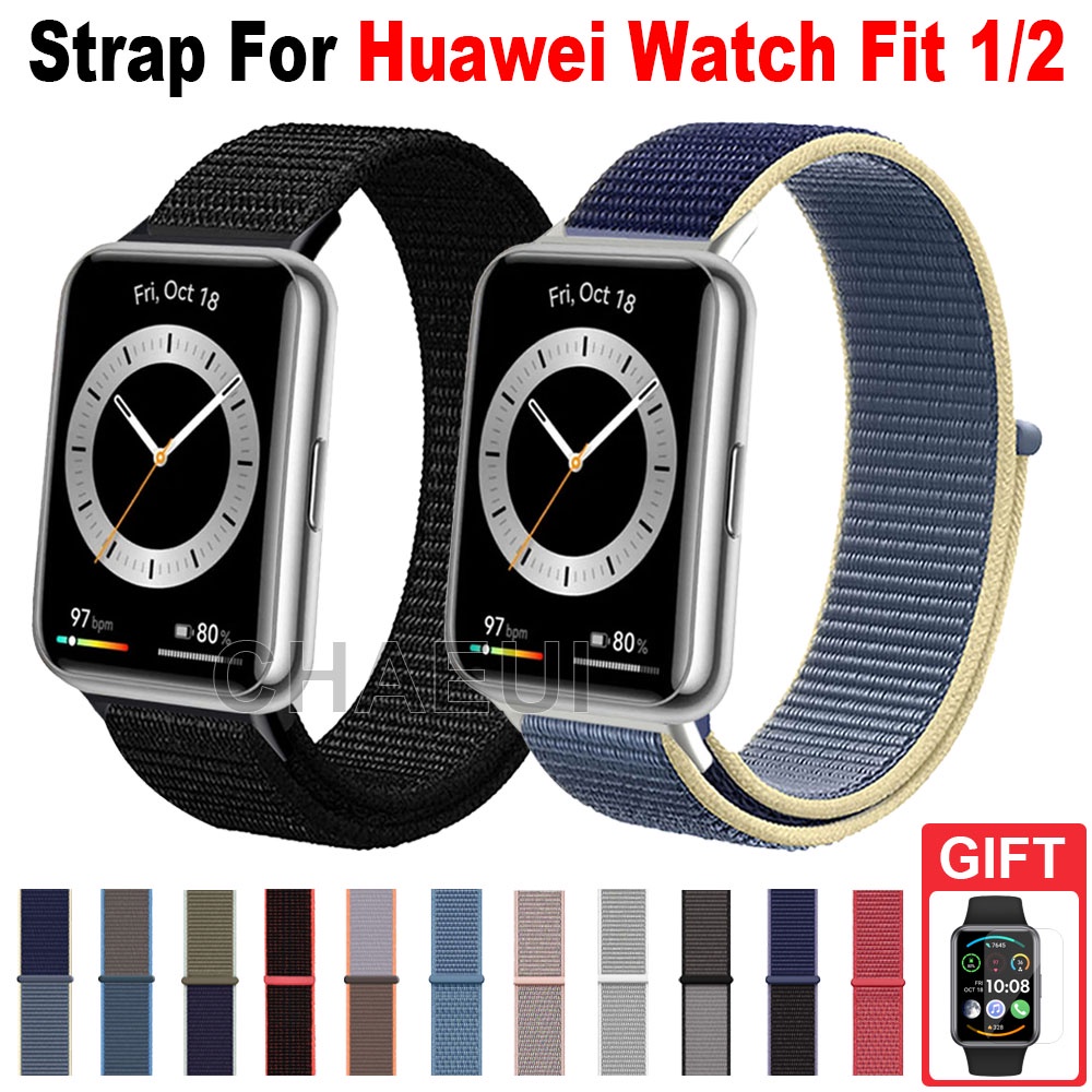 Pulseira De Substituição De Nylon Para Huawei Watch Fit 2 3 4 5 Pro / Huawei Watch Fit Special Edition