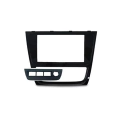 Moldura 2 Din VW G5 Gol, Saveiro, Voyage Suporte 4 Botões - Black Piano
