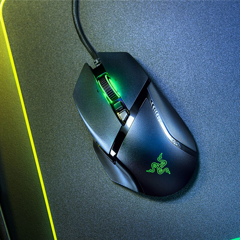 Razer basilisk original versão-2 basilisk v2 jogo de computador com fio rgb ratos notebook dedicado mouse