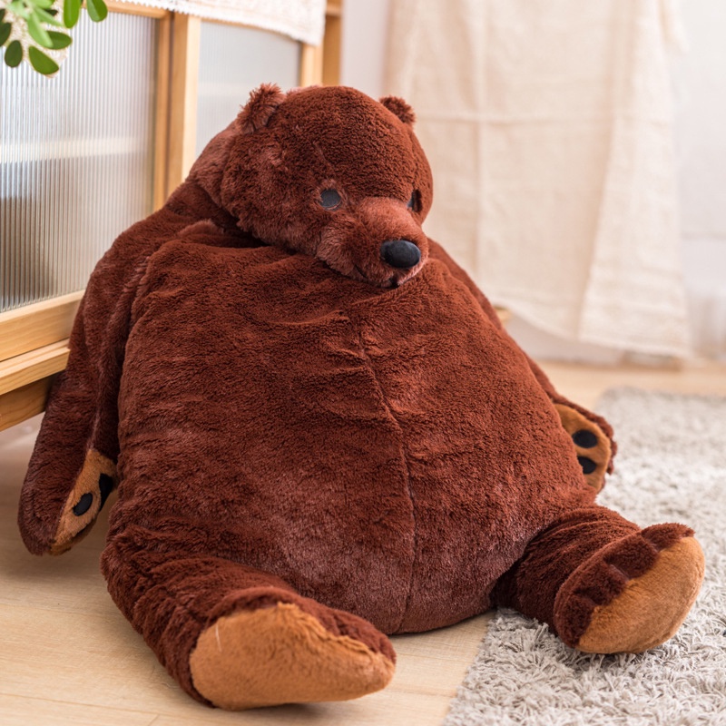 Urso Bonito Brinquedo De Pelúcia Dos Desenhos Animados Animais Boneca Travesseiro Super Macio Grande Presentes De Aniversário Para Crianças