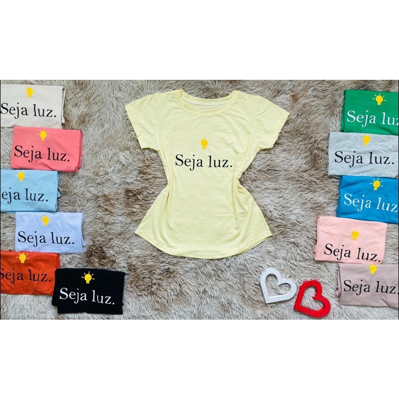 Blusa T-Shirt Viscolycra Estampa Moda Verão