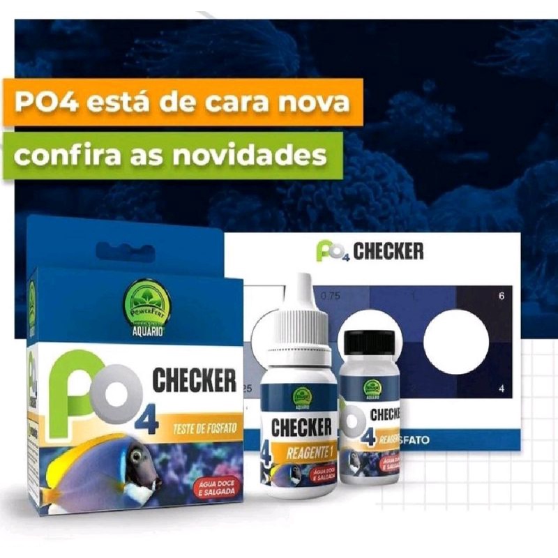 Teste Po4 Powerfert Teste Fosfato Doce e Marinho