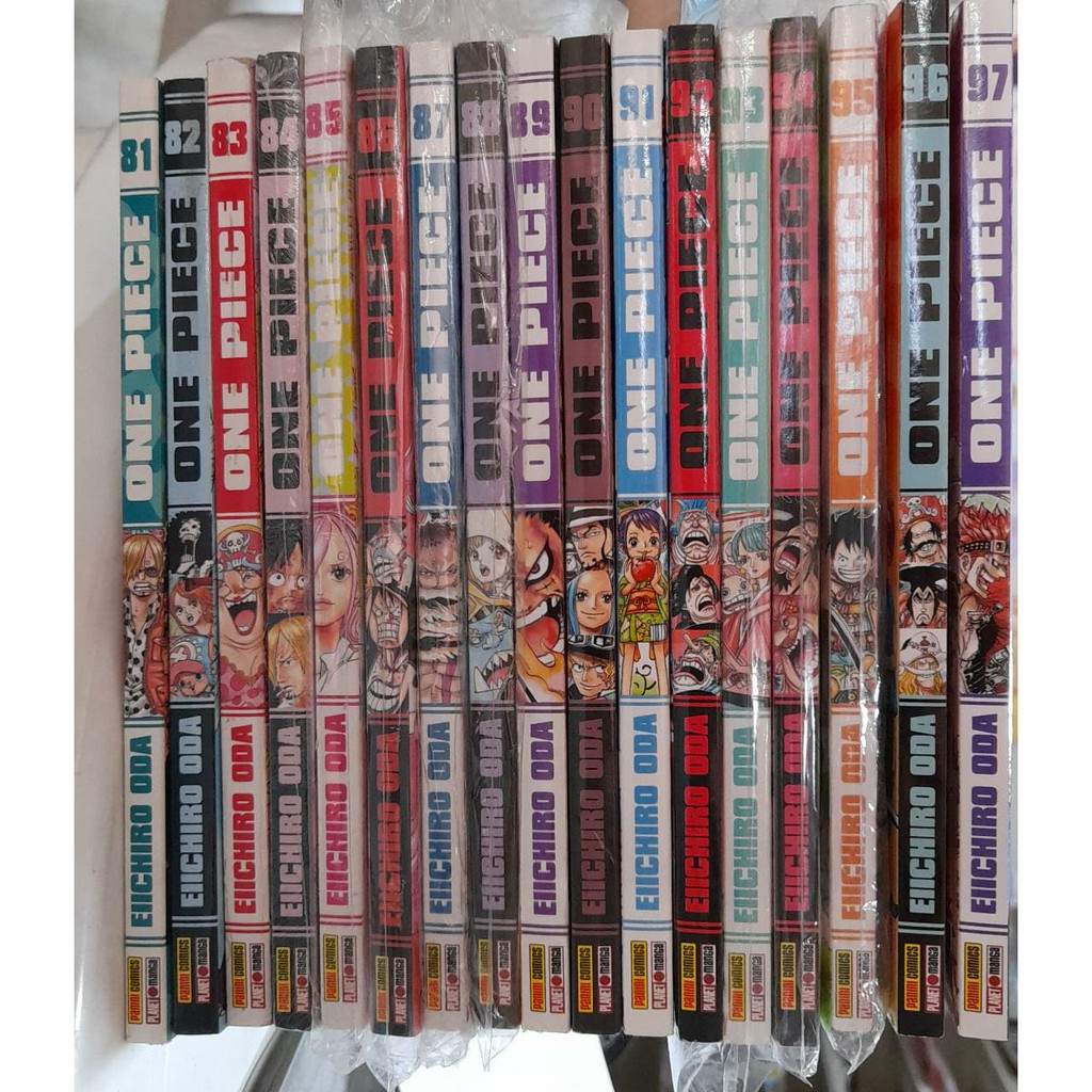 One piece coleçao completa 1 ao 100 mangá (tenho avulsos)