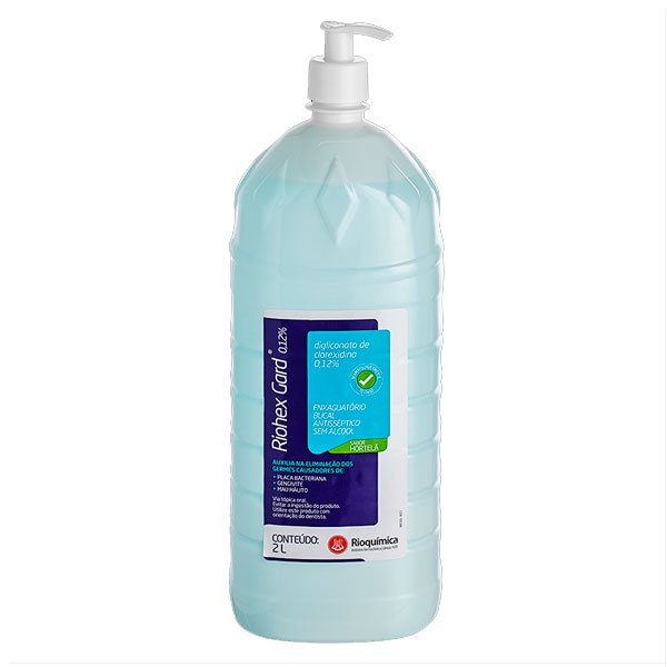 Antisséptico Bucal Sem Álcool Riohex Gard 0,12% 2000ML Rioquímica