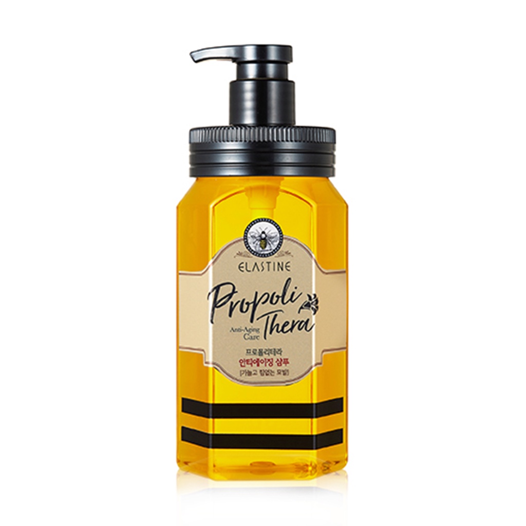 elastine propolithera anti-aging care sampoo for thin hair 500ml em Oferta na Shopee