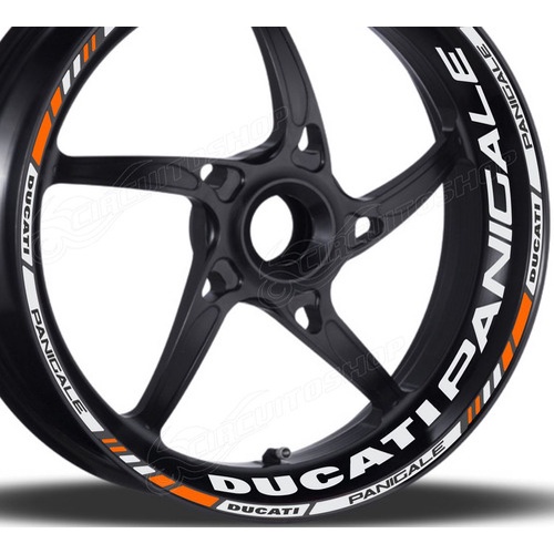 Friso + Adesivo Refletivo M4 Roda Moto Ducati Panigale