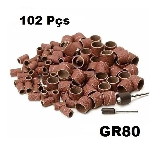 Kit Lixa De Tubo Para Micro Retifica - 100 Lixas 2 haste em Oferta na Shopee