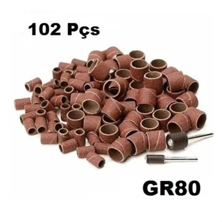 Kit Lixa De Tubo Para Micro Retifica - 100 Lixas 2 haste em Oferta na Shopee