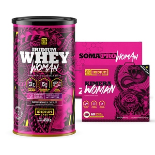 Whey Protein Woman 450g + Kimera Woman + Soma Pro Woman - Iridium Labs