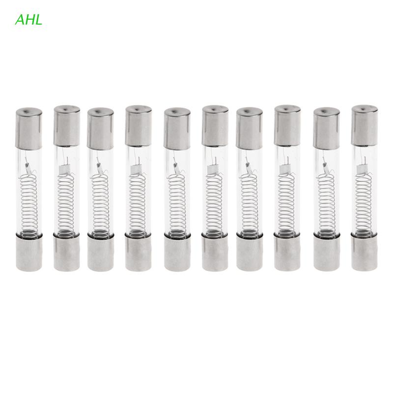Ahl 10 Peças Fusíveis Tensão Para Microondas / Forno 5kv 0,8a 800ma em Oferta na Shopee