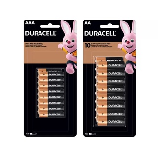 Pilhas AA OU AAA Duracell Com 16 Unidades