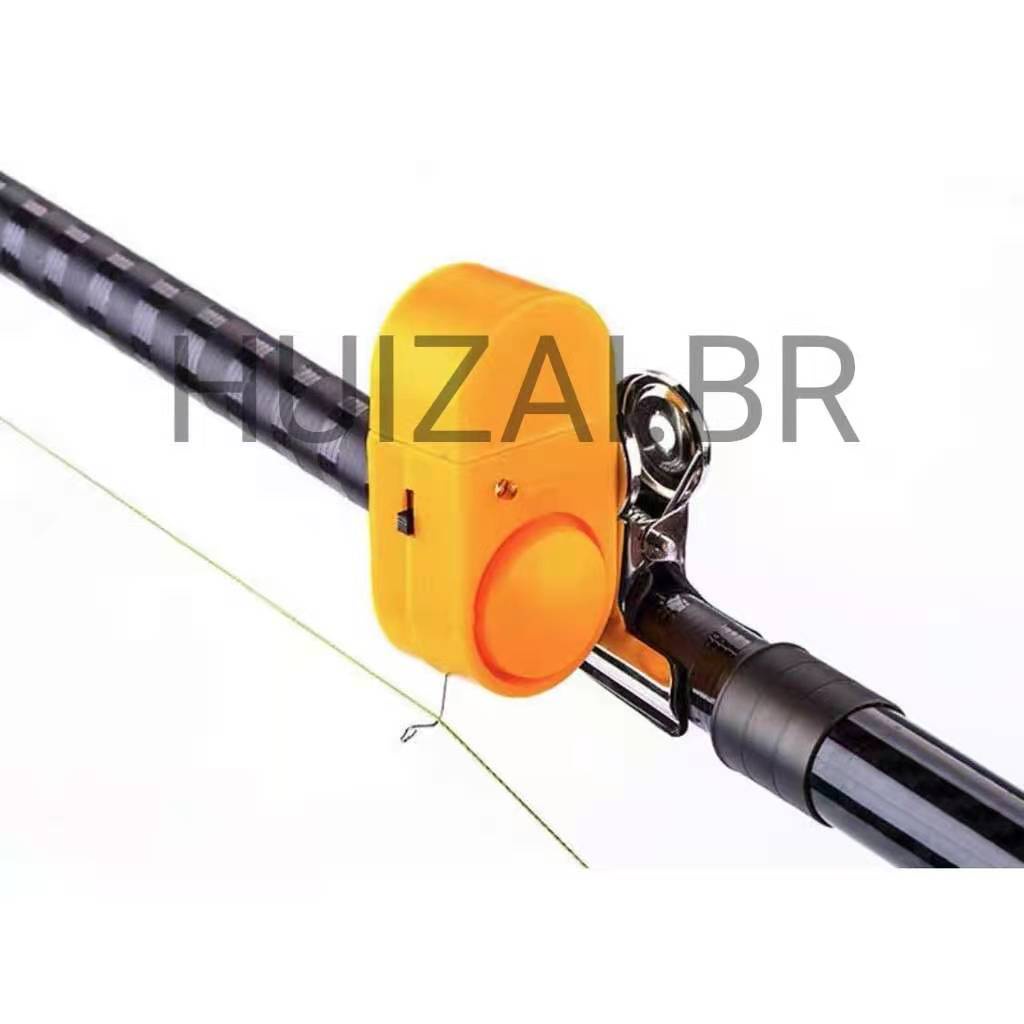 Alarme Para Vara Sonoro De Pesca com Led Pescaria Noturna Prendedor