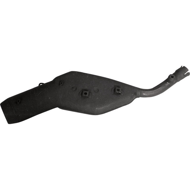 Escapamento XR 200 Modelo Original Fortuna Preto
