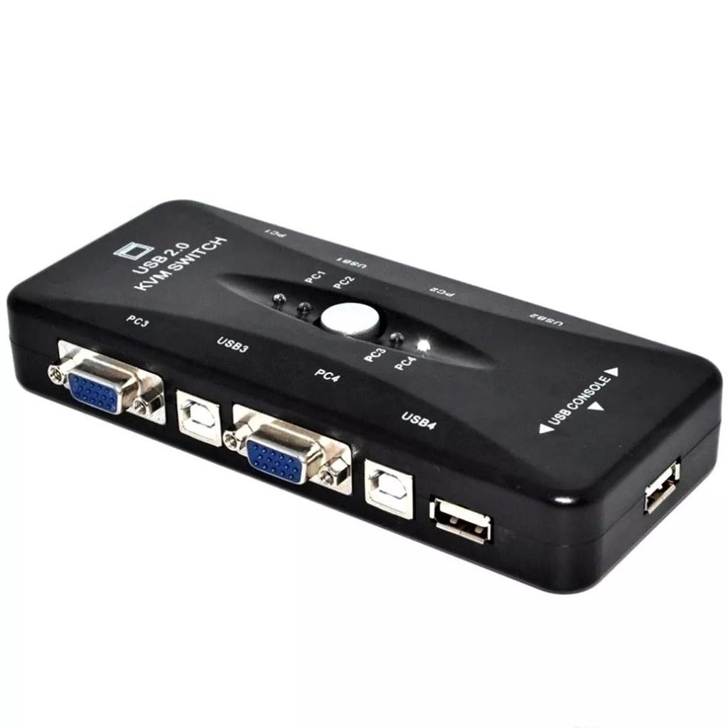 Chaveador Kvm Switch com 4 entradas