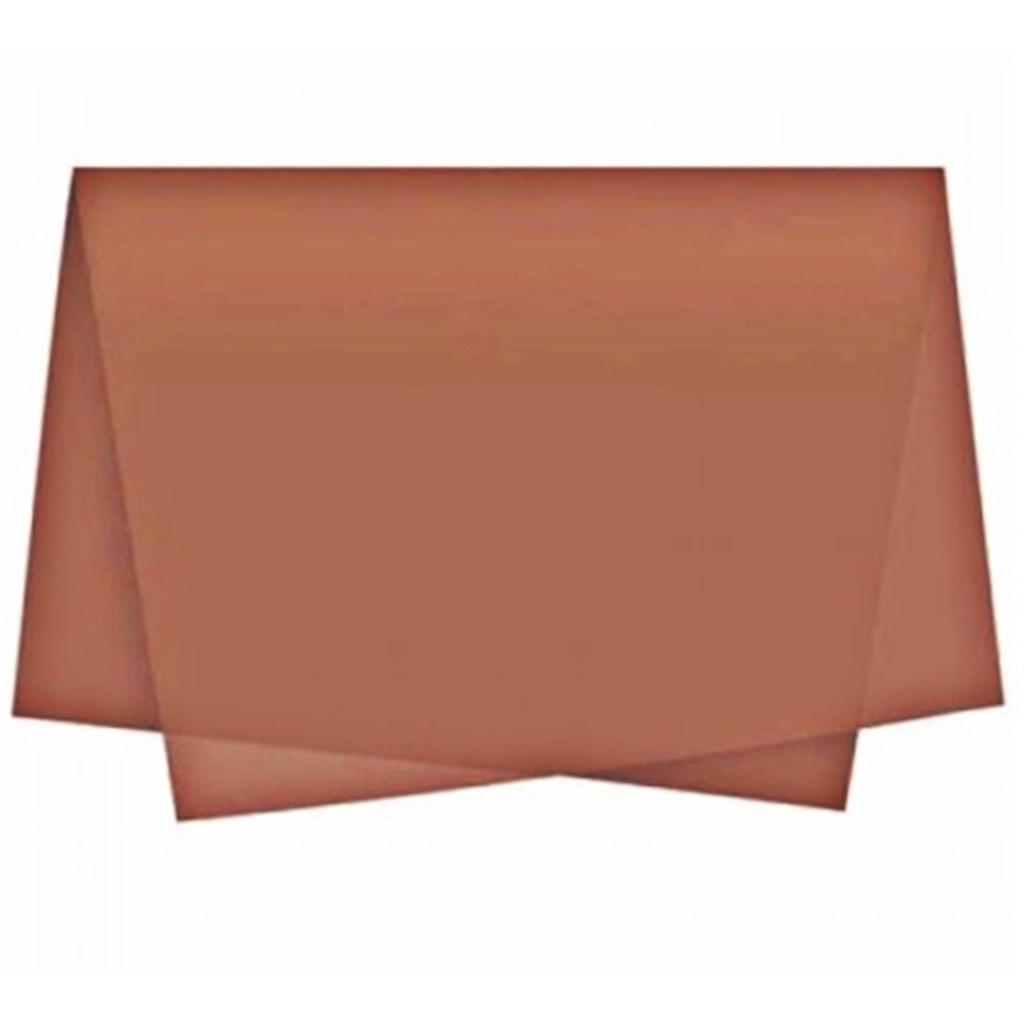 Papel de seda Marrom Claro 50x35 Pacote com 50 folhas em Oferta na Shopee