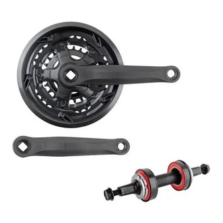 Pedivela Bike Triplo Aço Preto + Eixo Transformer Rolam 45mm Bicicleta em Oferta na Shopee
