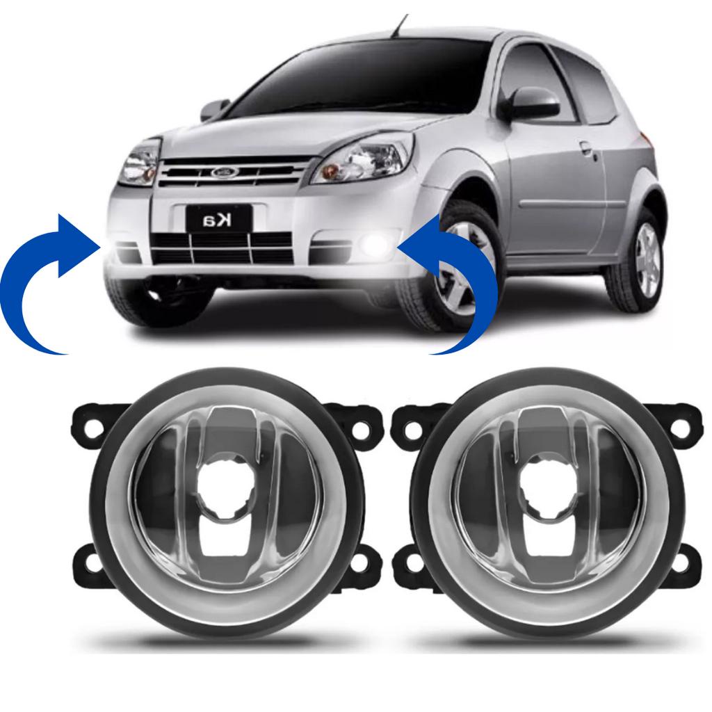 Par Farol Milha Ford KA 2008 2009 2010 2011 2012 2013 2014 em Oferta na Shopee
