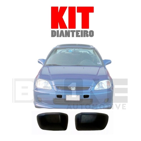 Protetor Batente Parachoque Borracha Civic 96 97 98 99 2000